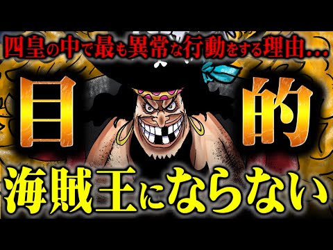 黒ひげの不可解な行動の目的がわかってきました【ワンピース】