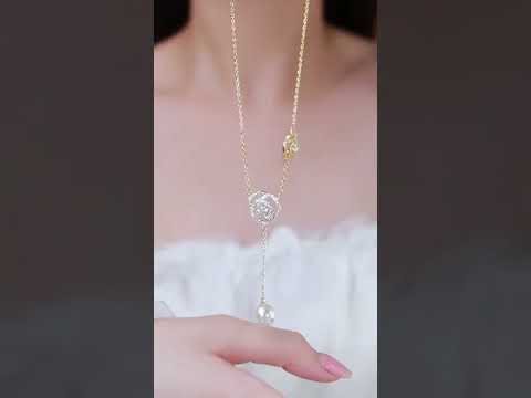 Beautiful Rose Necklace #fashion  #wow #viral #shorts