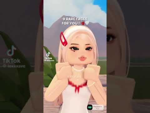 9 RARE FACES FOR YOU!! 🍓 #roblox#berryavenuerarefaces#girls#viral