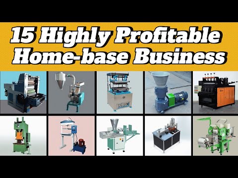 15 Highly Profitable Home-Based Business Ideas