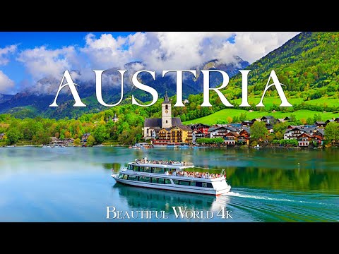 Austria 4K • Stunning Alpine Scenery, Crystal Lakes & Picturesque Villages • 4K VIDEO HD