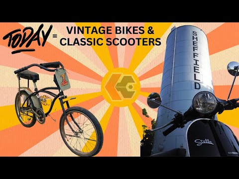 Vintage Big Box Bikes & Vintage Scooters