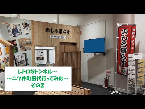 レトロなトンネル　～二ツ井田代行ってみた その２～