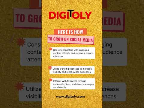 How to Grow on Social Media | Digitoly