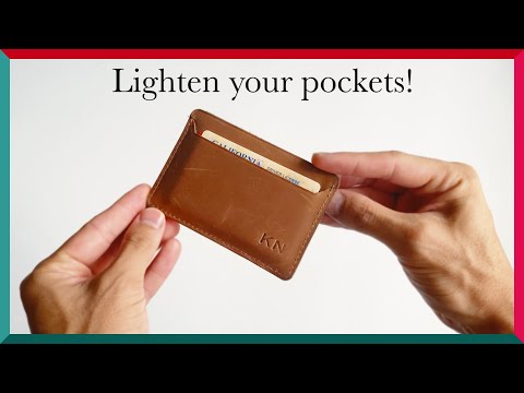 Best Slim Leather Wallet For Men - Bellroy Card Sleeve Killer?