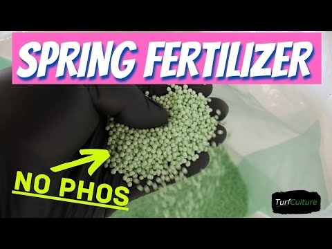 LAWN FERTILIZER FOR SPRING // Custom Plan NO Phosphorus!