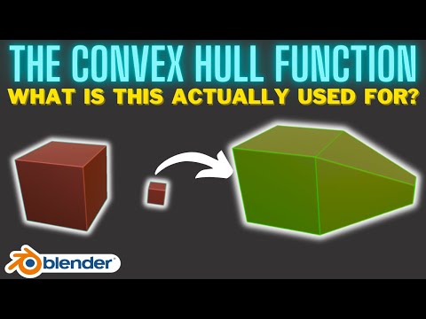 The Convex Hull Function in Blender - What is this actually used for?