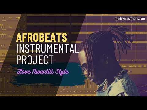 Love Nwantiti Style Instrumental Beat Project (Logic Pro)