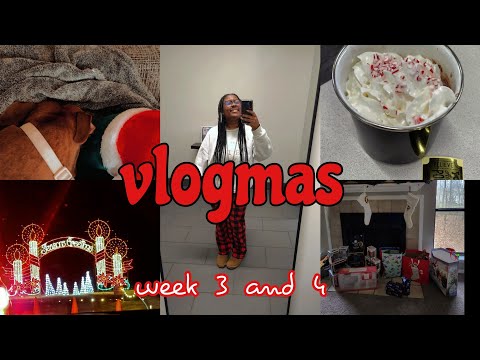 Final Vlogmas Vlog| christmas lights, gift shopping, birthday planning  etc