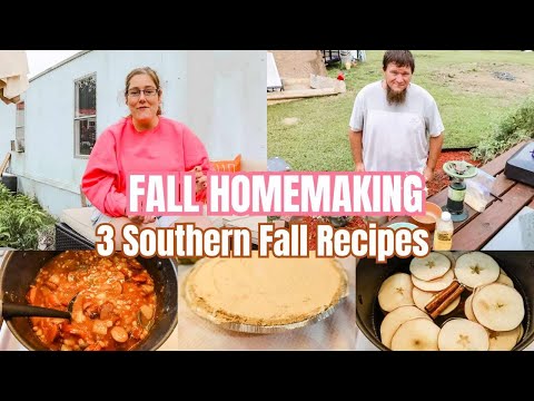 FALL HOMEMAKING DAY 3 SOUTHERN RECIPES FOR FALL