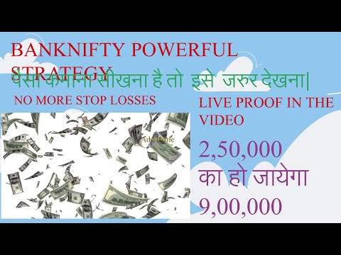 Bank nifty powerful strategy