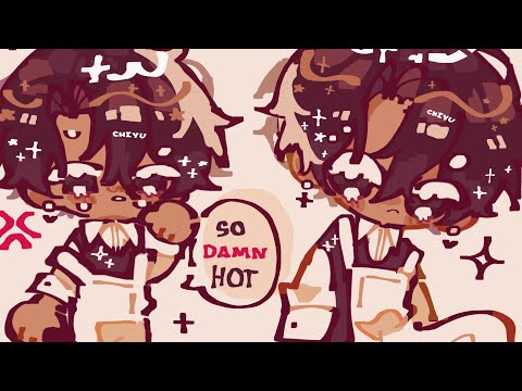 Bro can cook too [ Oc speedpaint ]