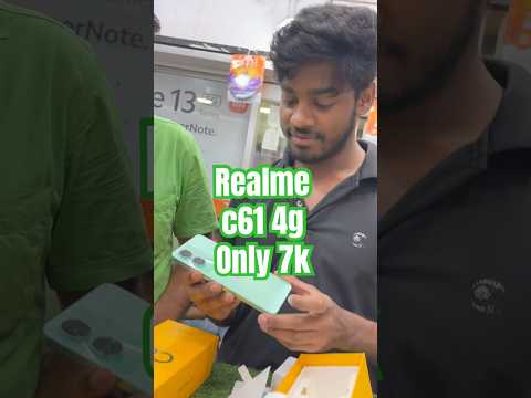 Realme c61 4g unboxing look is very beautiful