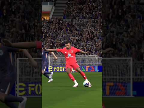 Leftfoot shot by #mbappe🔥#football #pes #pesmobile #efootball #shorts #viralshorts #youtubeshorts