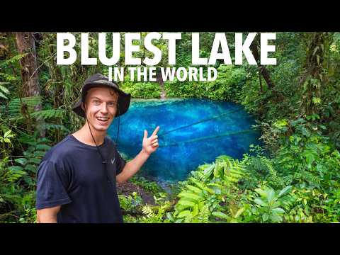 3 DAY HIKE to ASIA’S BLUEST LAKE - Sumatra, Indonesia 🇮🇩