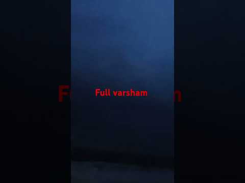 Full varsham ⛈️🌩🌧☔️#short train #subscribe to my channel 🙏plzz#