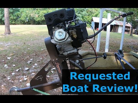 Viewer Requested Boat Review! Wigeon duck boat, copperhead mud motor.