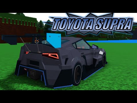 Toyota Supra Speedbuild! | Build a Boat ROBLOX