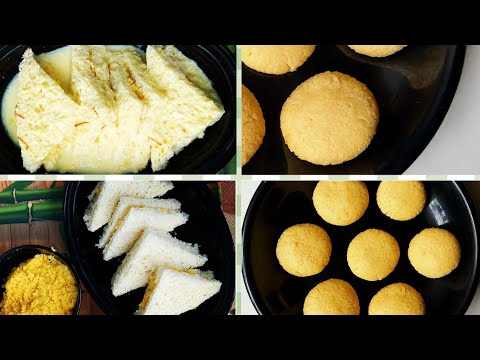 পাউরুটি এবং ক্ষীর দিয়ে তৈরী একটি মিষ্টি | Bread Malai Dessert Recipe | ক্ষীরের Laddu Recipe