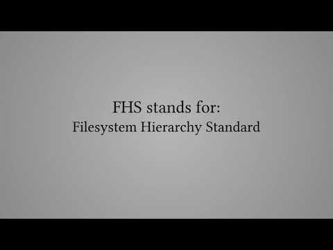 What Does "FHS" Stand For?