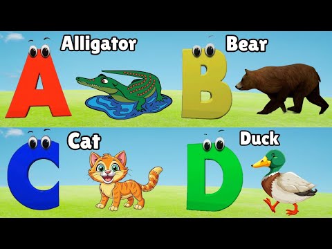 Animals ABC Song | Animals Alphabet Song for Kids | Alphabet Letters | Phonics for Kids