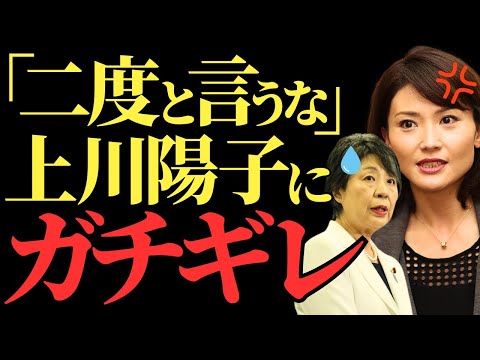 【金子恵美が激怒】上川陽子を名指しで批判「女性活躍はもう二度と言うな」自民党内の裏切りと党の分裂危機【詳細解説】