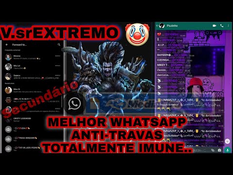 SAIU! O MELHOR WHATSAPP ANTI-TRAVAS SECUNDÁRIO (RAJADÃO BRABO)