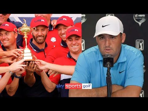 Scottie Scheffler gives his take on players getting paid for the Ryder Cup