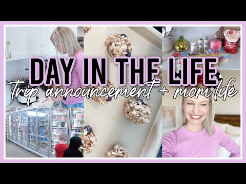 SPRING DAY IN THE LIFE 2024 | FAMILY VACATION PLANS + MORE!