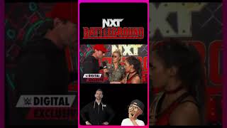 CM Punk and Roxanne Perez talk after WWE Nxt Battleground 2024