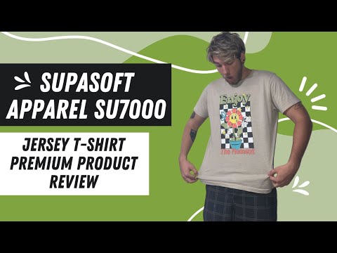 Supasoft Apparel SU7000 - Jersey T-Shirt Premium | Awkward Styles Product Review