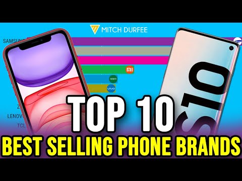 Apple VS Samsung - Top 10 Most Popular Phone Brands 2000 – 2019