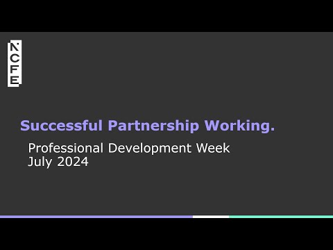 Successful partnership working