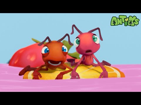 Splashdown Clowns | +60 Minutes of Antiks by Oddbods | Kids Cartoons | Party Playtime!