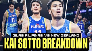 HANEP si Kai Sotto! Almost TRIPLE DOUBLE sa Gilas Pilipinas vs New Zealand! Kai Sotto Breakdown!