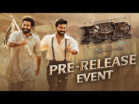 RRR Pre-Release Event | NTR | Ram Charan | Ajay Devgn | Alia Bhatt | SS Rajamouli | DVVEntertainment