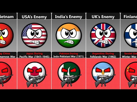 My Enemy In War [Countryballs]