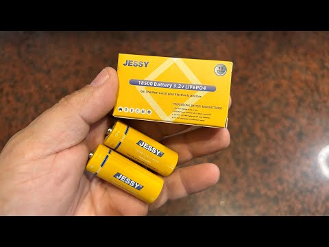 What Size Are They? Rechargeable 18500 Batteries by JESSY