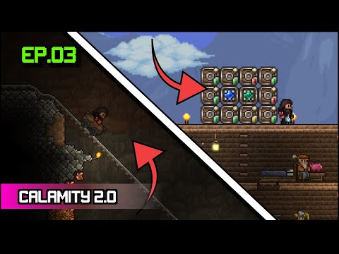 MUITA EXPLORAÇÃO E STORAGE! - Calamity 2.0 Mage EP. 03