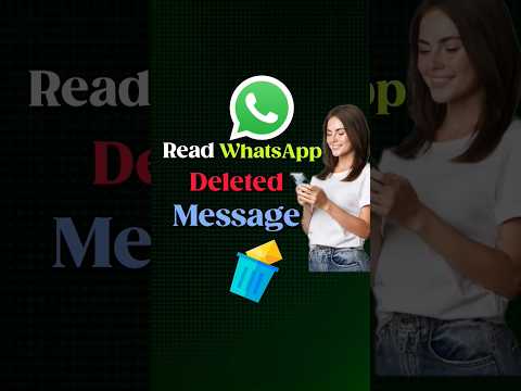 How To Read Deleted WhatsApp Message Without Any App 🚀✅ #shorts #whatsapp #shortsfeed #whatsapphacks