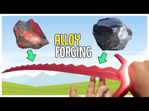 Forging Alloys to Build the Perfect Blade in Medieval Blacksmith