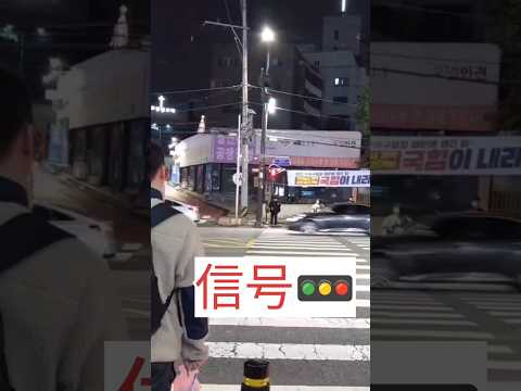 【韓国旅行】〜行ったつもり〜土産の写真より、信号機🚥って