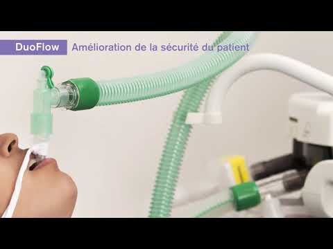 Caractéristiques et avantages du circuit respiratoire double lumière DuoFlow™