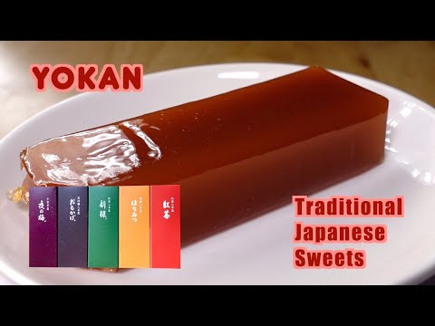 Yokan from Toraya - Traditional Japanese Sweets, Wagashi