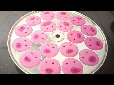 Animal shaped mini idly | Peppa pig shape idly | Kids favourite | idly design