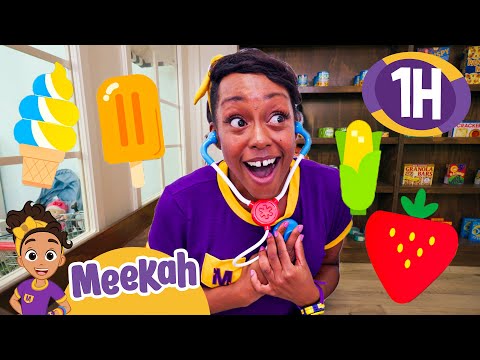 Grocery Shopping and Ice Cream Fun with Meekah! | Educational Videos for Kids | Blippi and Meekah