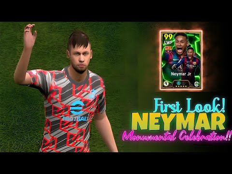 🤯OMG🤯 First Look & Impression Of *NEW NEYMAR JR* | Goals, Skills | Special Celebration | eFootball25