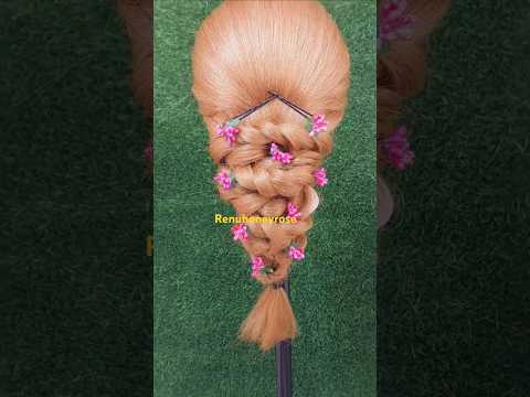 50 Days challenge/Day17/#trendinghairstyle #hairstyleideas #hairstylechallange #receptionhairstylist