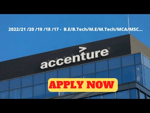 Accenture Hiring Freshers 2022 | Salary 4.5 LPA 🔥 | Hiring Freshers