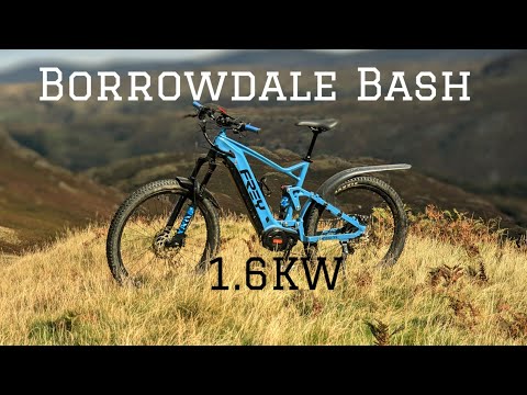 Conquering the Epic Borrowdale Bash on My Frey AM1000 E-MTB